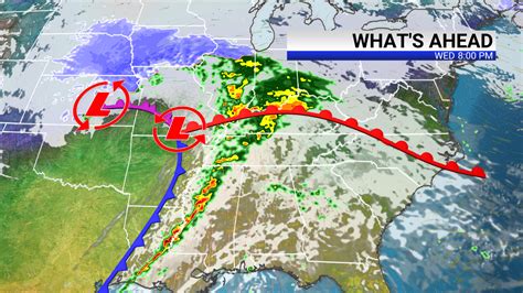 Low Pressure System Dropping Snow On Western Us Expected To Carry Cold Weather To North Carolina