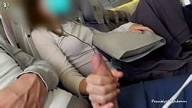 Horny And Masturbating At The Airplane XNXX