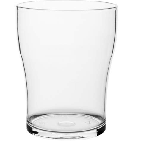 Set 12 Vasos De Pinta 38 Cl Irrompible Policarbonato