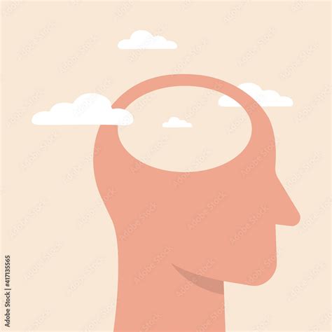 empty head icon illustration  stupid foolish  empty headed