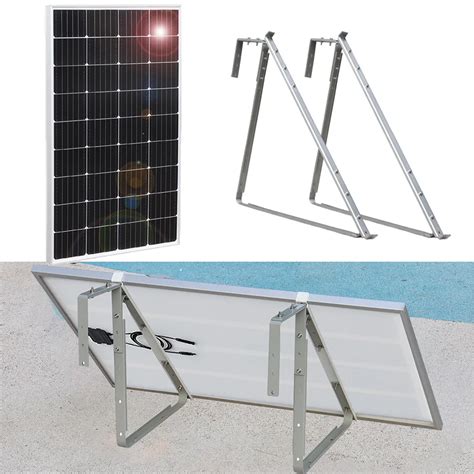 200w Starren Solarpanel Balkonsolaranlage Geh Rtetem Glas Mit 2 St Ck