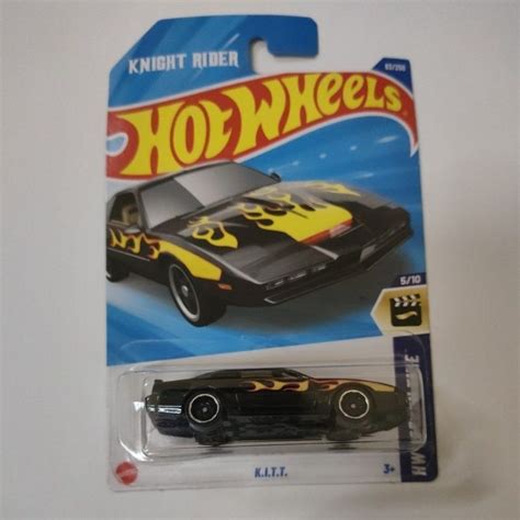 Hot Wheels K I T T Knight Rider Hw Screen Time Series Mainline Kitt Shopee Malaysia