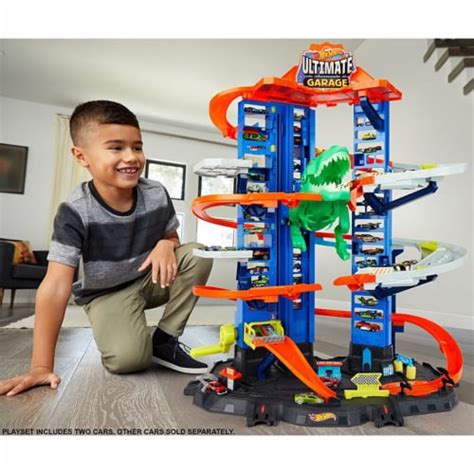 Hot Wheels Ultimate Garage Robo T Rex Multi Level Tower With Elevator 1 Ct Frys Food Stores