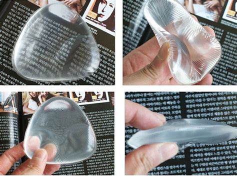 Pair Soft Bikini Bra Insert Silicone Triangle Pads Enhancer Swimsuit Push Up NT EBay