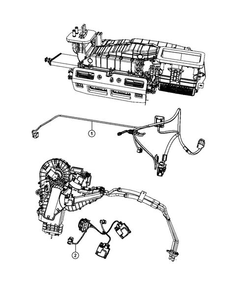 Dodge Grand Caravan Wiring Used For A C And Heater Rear 68163786aa Myrtle Beach Sc