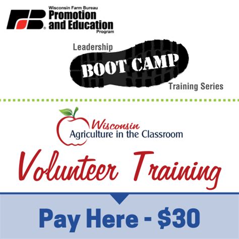 Leadership Boot Camp Aitc Volunteer Training Joint Registration