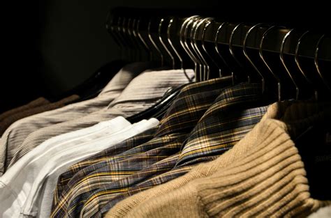 Pile Of Shirts Hanged In Shirt Rack · Free Stock Photo