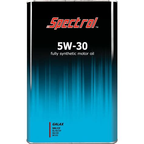 Синтетическое моторное масло Spectrol GALAX 5W-30, 4 л 9008 - выгодная ...