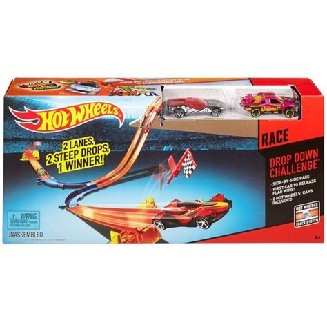 Pista De Corrida Hot Wheels Pista Double Drop Mattel Pistas Magazine Luiza