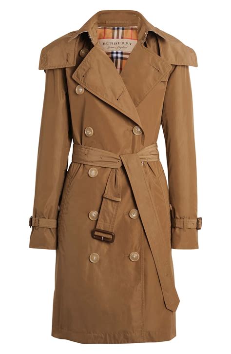 Burberry Kensington Trench Coat With Detachable Hood Nordstrom