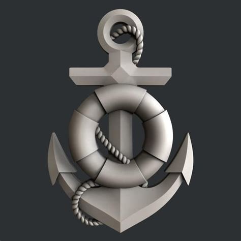 3d Stl Models For Cnc Marine Anchor Etsy Stl Marine Anchor Cnc