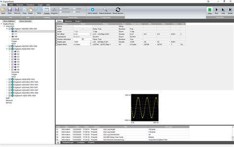 digitizer configuration  acquisition software teledyne sp devices