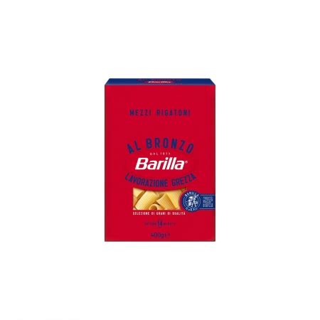 Barilla Pasta Al Bronzo G Mezzi Riga Esl Einkauf Service