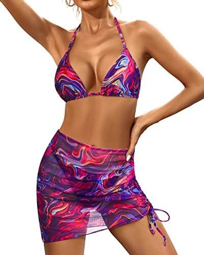 Yonique Women S Piece Bikini Triangle Thong Bathing Suits Set Sexy Swimsuits ShopStyle