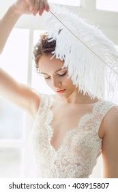 Back View Naked Woman Taking Shower Stock Photo Shutterstock