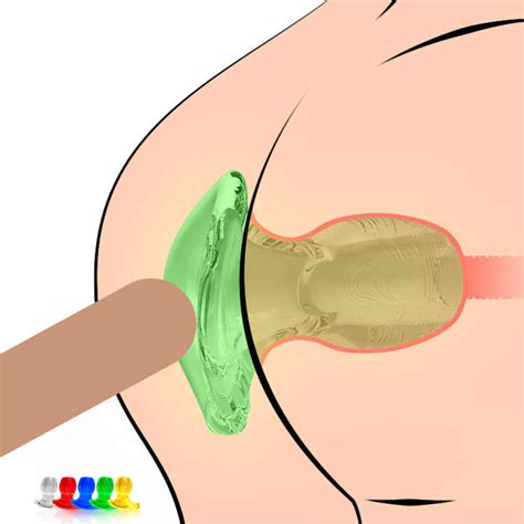 Soft Silicone Lighted Dilator Anal Speculum For Pleasure