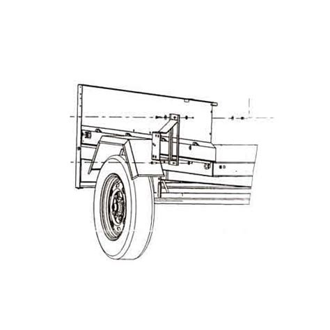 Support de roue de secours Erdé Daxara