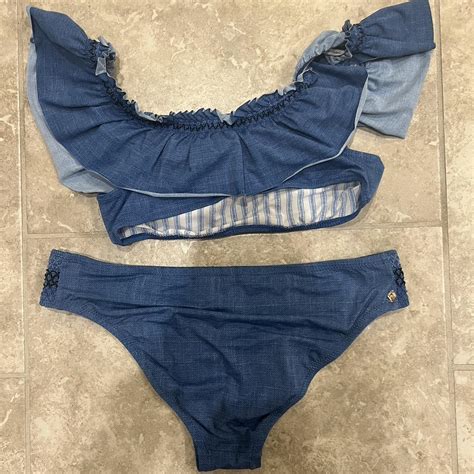 Vera Bradley Bikini Set Worn Very Few Times Size Depop