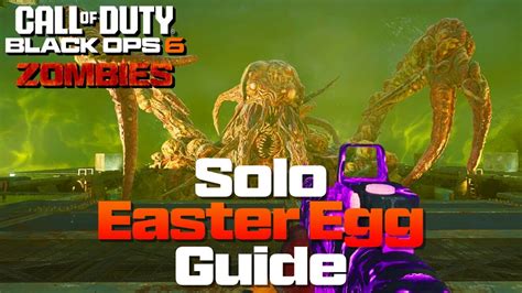 Solo Terminus Easter Egg Guide Black Ops 6 Zombies YouTube