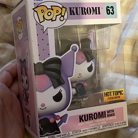 Sanrio Kuromi With Baku Hot Topic Funko Pop Depop