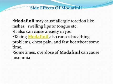 Modafinil: Uses,Side Effects, Suggestions