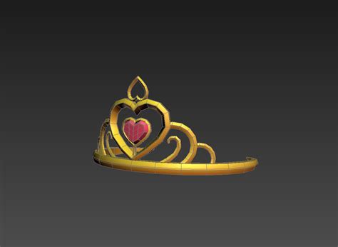 Princess Tiara 3d Model 14 Fbx Max Obj Stl Free3d