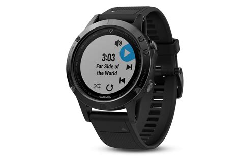 Fenix 5 Sapphire black met zwarte band – Juwelier de balans | Horloges ...