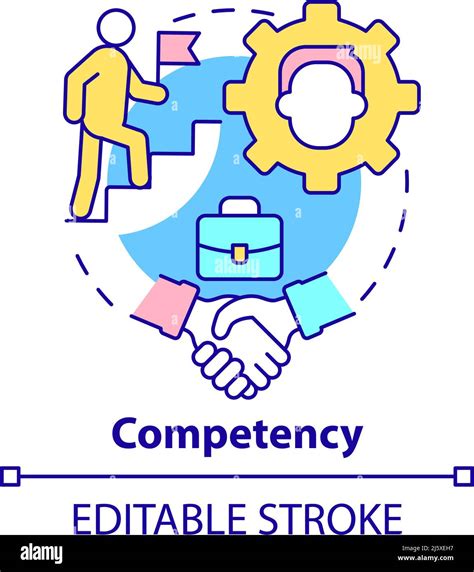 Competency Concept Icon Stock Vector Image And Art Alamy