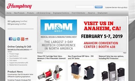 humphrey products company solenoid valves