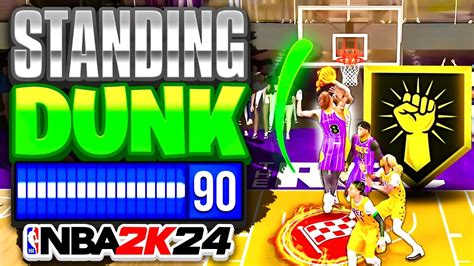 Standing Dunk Meter Is Unstoppable In Nba K Youtube