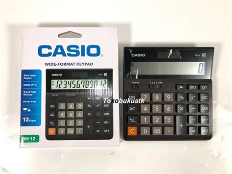 Jual Kalkulator Casio DH 12 Di Lapak Tokobukuatk Bukalapak