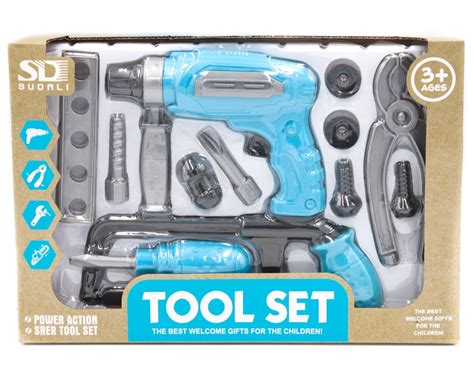 Набор строительных инструментов с дрелью - купить с доставкой по ...