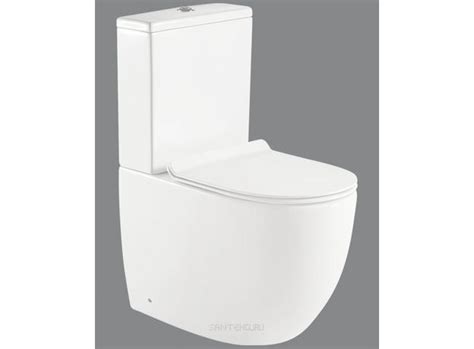 Напольный унитаз-компакт BelBagno Sfera-TR — безободковый BB2128CPR ...