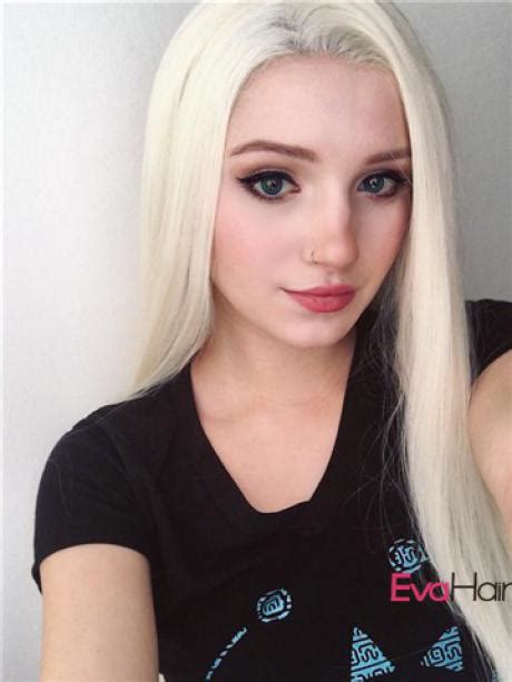 Long Straight Blonde Synthetic Lace Front Wig All Synthetic Wigs EvaHair