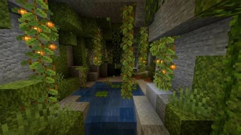 Lush Caves In Minecraft How To Get The Lush Caves In Minecraft