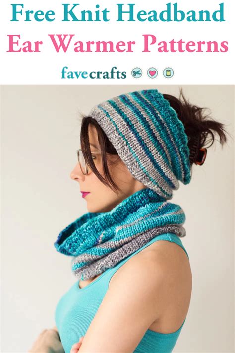 8 Free Knit Headband Ear Warmer Patterns