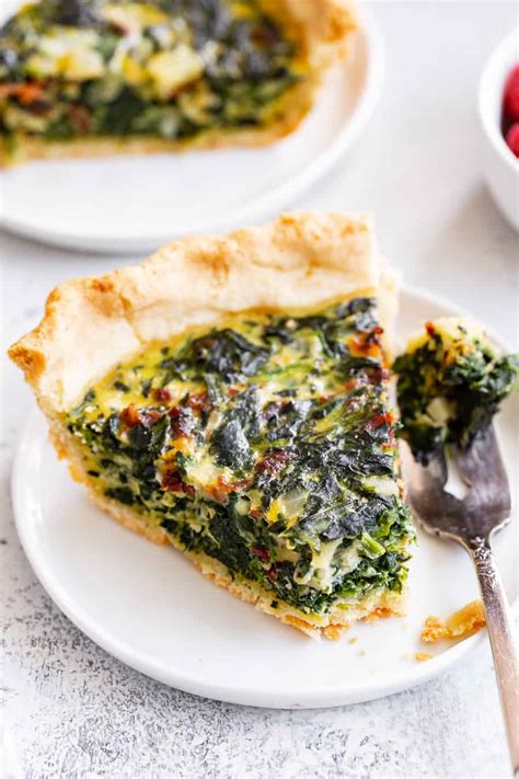 Spinach Quiche With Bacon {paleo Gluten Free Dairy Free}