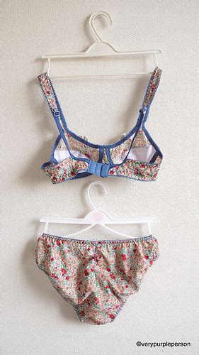 Floral Lingerie Set Verypurpleperson