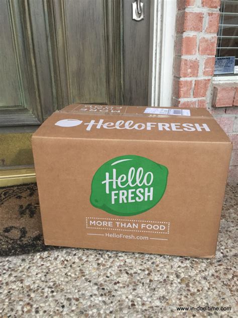 Easy Cooking With Hello Fresh In Due Time