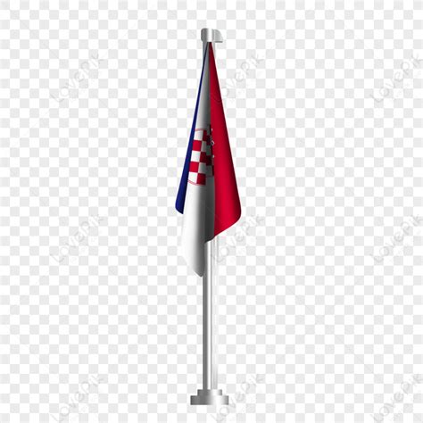 Folded Croatian Flaghand Drawfree Flagflags Png Free Download And