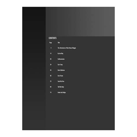 Hal Leonard Bass Play Along Volume 42 Red Hot Chili Peppers Play Along