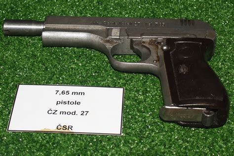 Pistole vz. 27 : Česká republika / Československo (CZE)