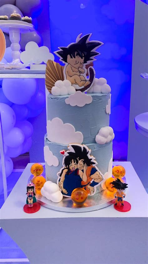 Torta Pastel Goku Bebe Baby Shower Boy Baby Shower Themes Pastel