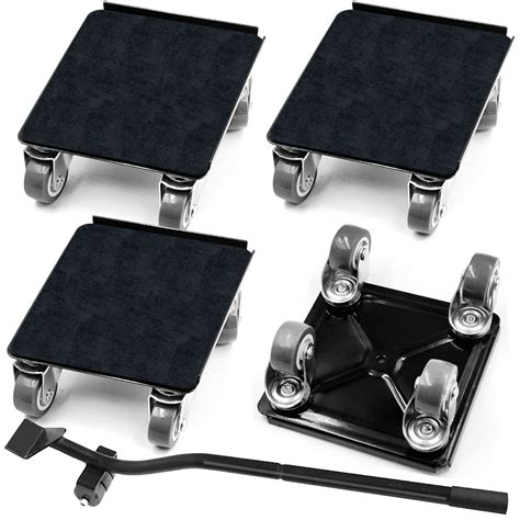 Buy Upgraded Furniture Dolly 4 Wheels Heavy Duty 1100 Lbs Load