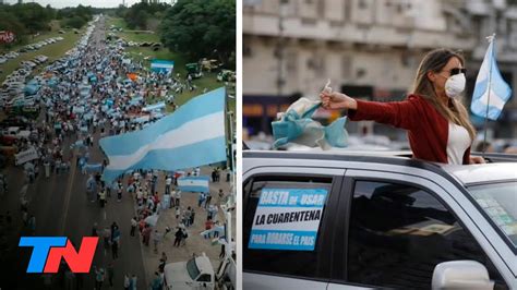 Vicentin Masiva protesta con banderazos en todo el país contra la