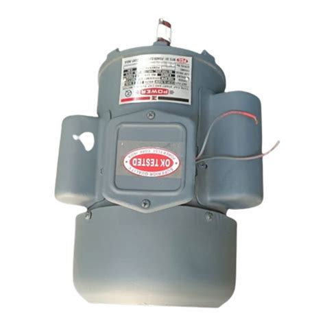 037 Kw 1 Hp Electric Power Single Phase Motor At Best Price In