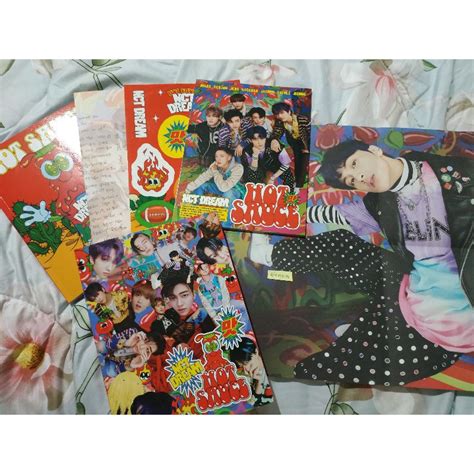 Jual Album Only Nct Dream Hot Sauce Crazy Mark Fp Folded Poster Shopee Indonesia