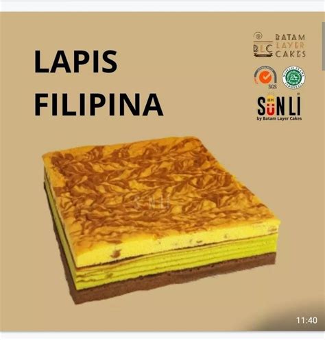 Kueh Lapis Batam Food Drinks Homemade Bakes On Carousell