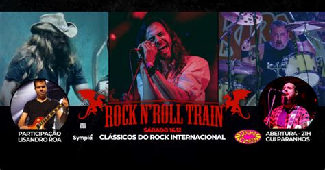 Show Banda Rock N Roll Train Cl Ssicos Do Rock Em Porto Alegre Sympla