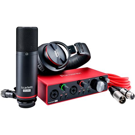 focusrite scarlett 2i2 USB recording interface guitar vocals www ...